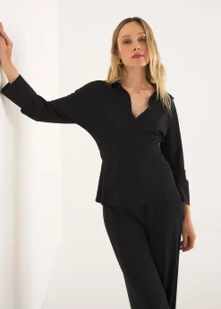 Camomilla Milano T-Shirt-T-shirt Sahara con colletto