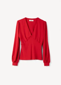 Camomilla Milano T-Shirt-T-shirt Samoa scollo a V
