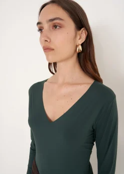 Camomilla Milano T-Shirt-T-shirt Sara con scollo a V