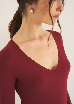 Camomilla Milano T-Shirt-T-shirt Sara con scollo a V