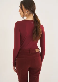 Camomilla Milano T-Shirt-T-shirt Sara con scollo a V