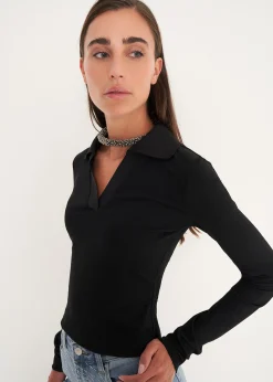 Camomilla Milano T-Shirt-T-shirt Seymur con collo a camicia