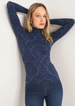 Camomilla Milano T-Shirt-T-shirt Simona collo alto